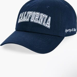 Sporty & Rich Dark Blue California Cap
